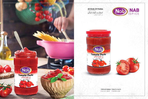 Nab Spice Tomato Paste (رب گوجه فرنگی) – Rich, Thick & Premium Tomato Concentrate
