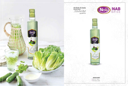Nab Spice Sekanjabin Syrup (شربت سکنجبین) – Traditional Persian Mint & Vinegar Syrup | Refreshing & Cooling