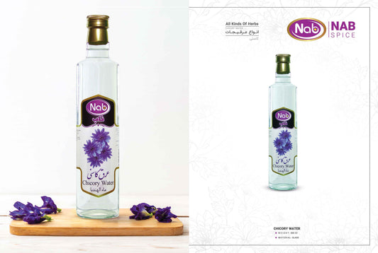 Nab Spice Chicory Water (عرق کاسنی) – Herbal Distillate | Liver Support, Cooling & Detoxifying