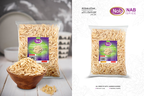 Nab Almond Slivered 12 oz – خلال بادام