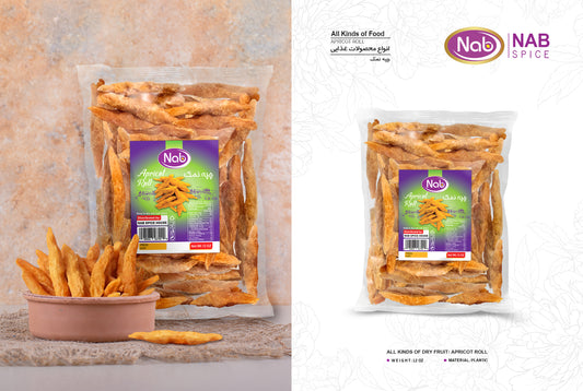 Nab Apricot Roll 12 oz – لواشک زردآلو (برگه لواشکی)